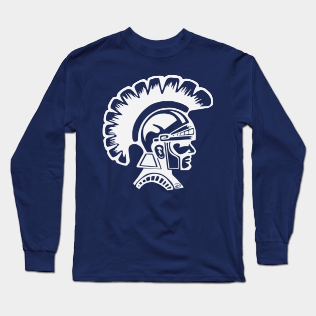 Spartans (White) Long Sleeve T-Shirt by dhartist